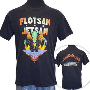 True Vintage 1990 Flotsam & Jetsam XL Suffer the Masses Thrash Metal Band Shirt